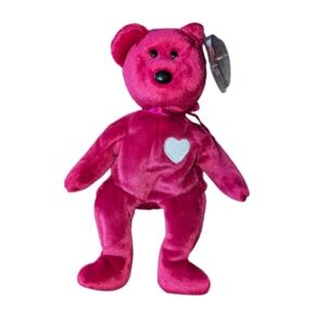 Rare/RETIRED 1998 Valentina Ty Beanie Baby with Hologram Tush Tag/ Tag E…